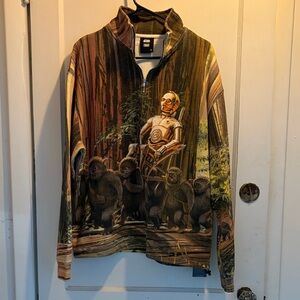 Kith X Star Wars 3/4 Zip C3PO King Terra